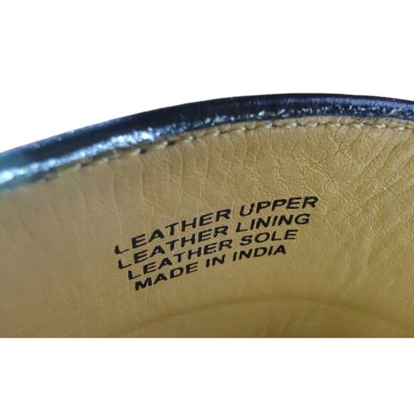 Florsheim Mens Black Fremont Tassel Dress Shoes Sz 9D Slip On #18218 with box - Picture 6 of 6